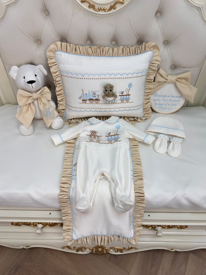 Train & Bear 6-piece Welcome Set