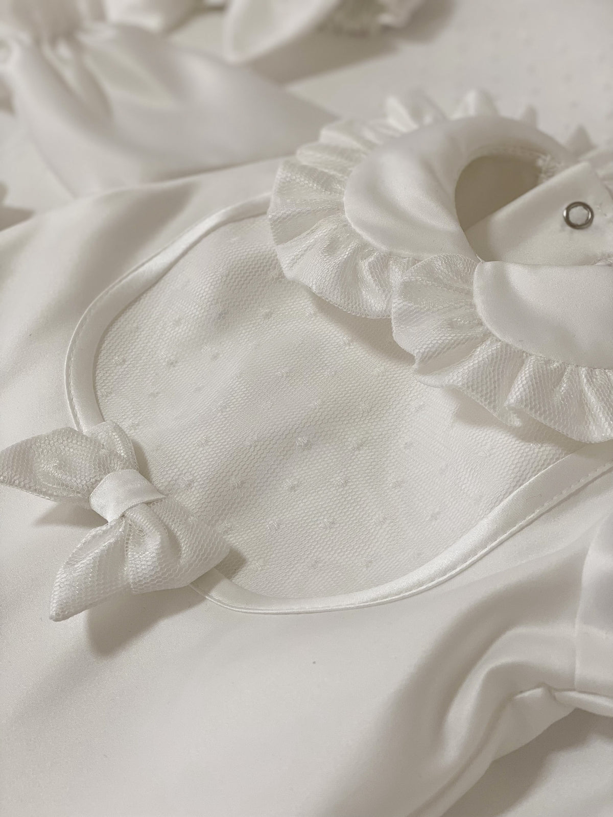 Tulle Swiss Dot 4-Piece Set