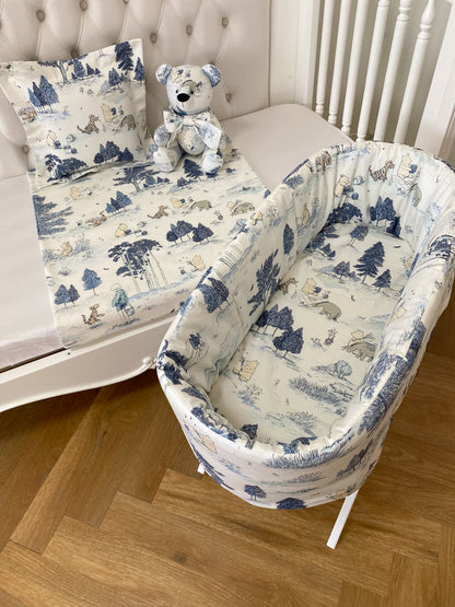 Winnie The Pooh Disney Moses Basket Baby Bedding Set