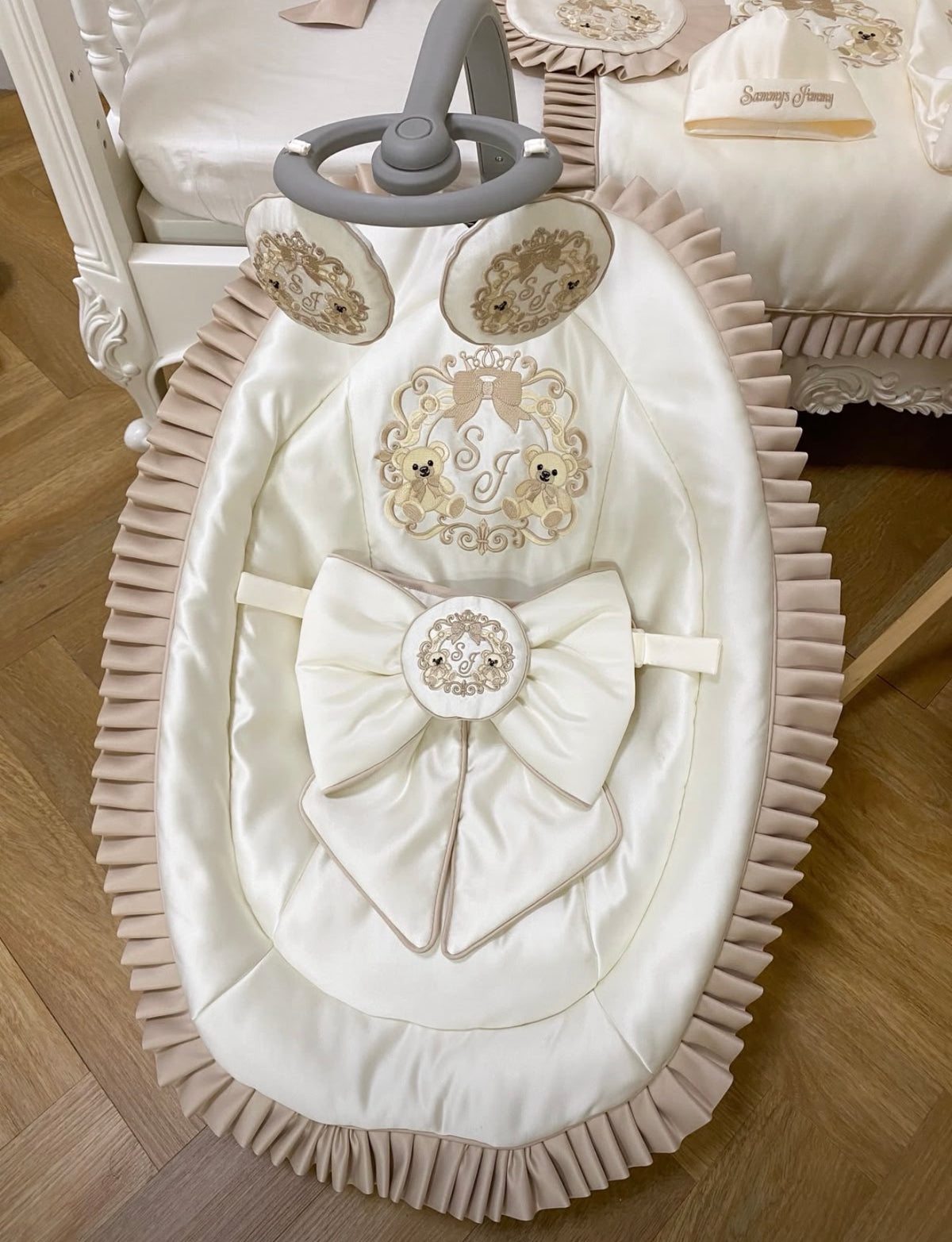Interactive Teddy Bear Crest Bouncer