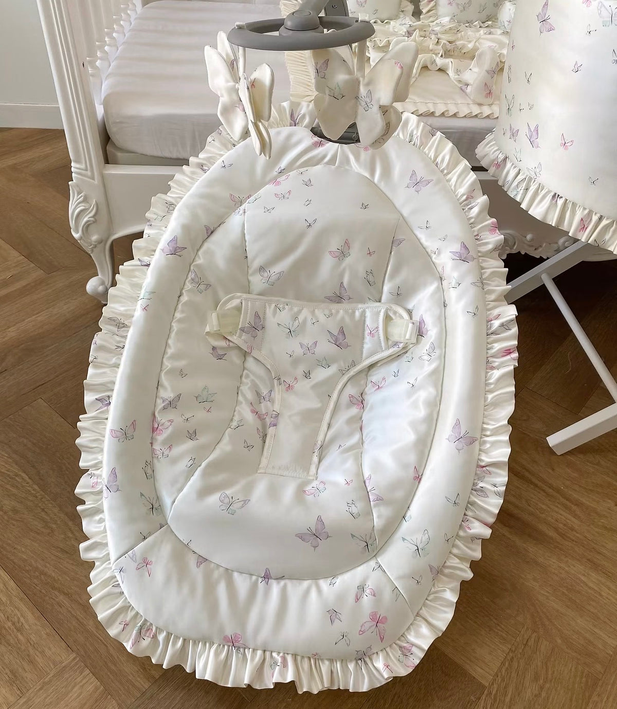 Interactive Butterfly Print Bouncer